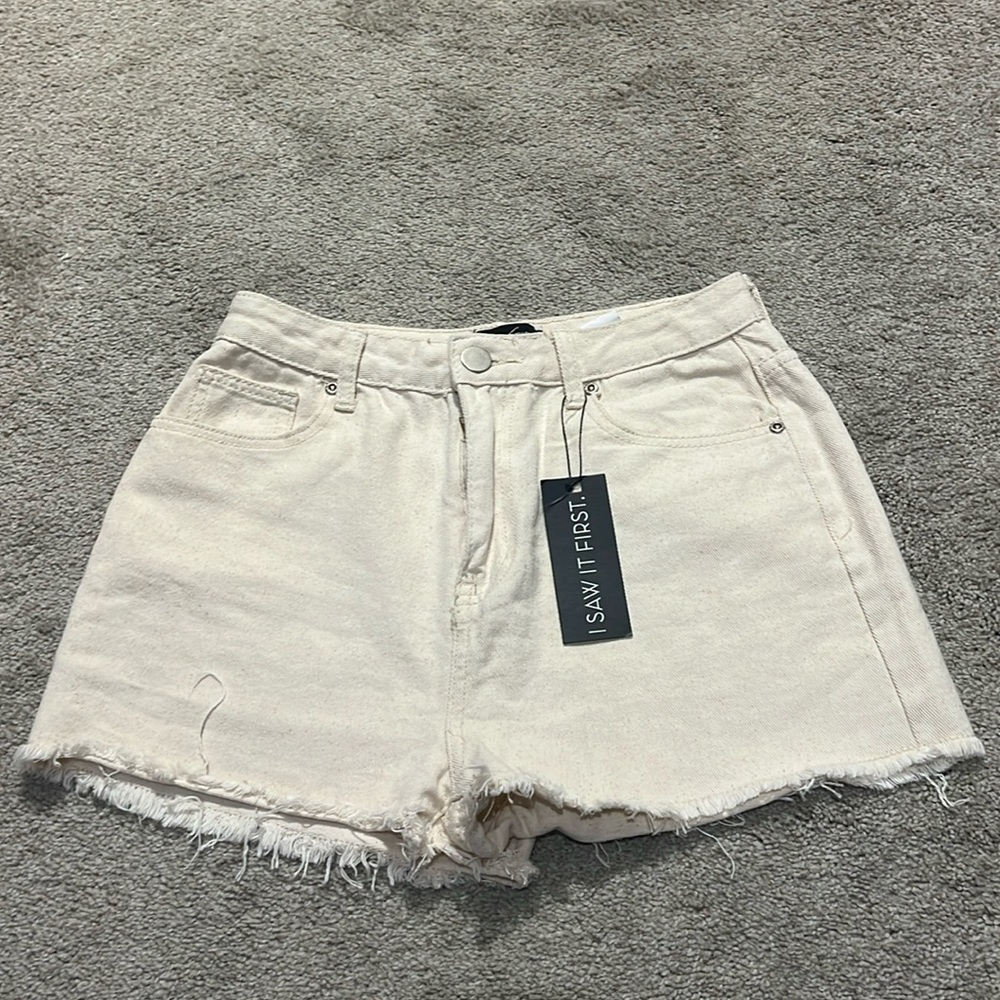 I Saw It First Denim Shorts
